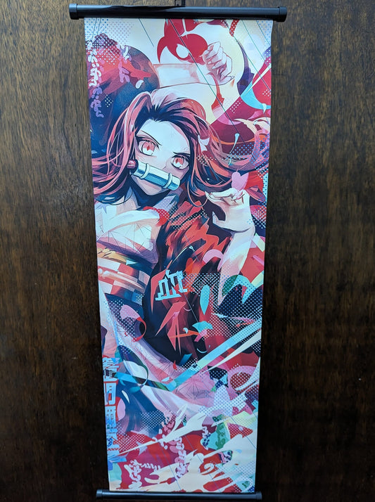 Bannière Anime en Tissu  Demon Slayer Nezuko 75 x 25 cm