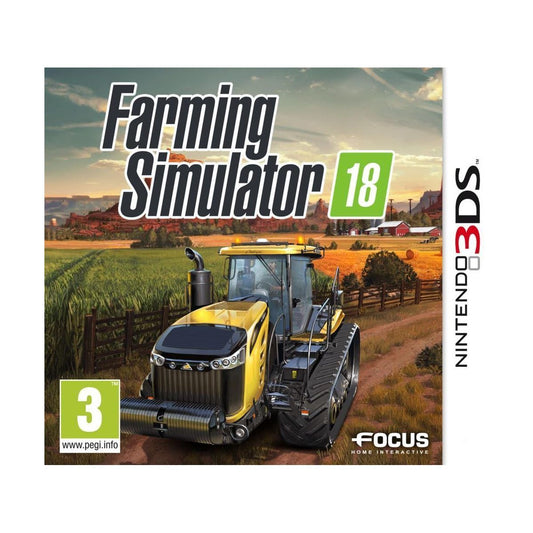 Cartouche Nintendo 3DS Farming Simulator 18 Occasion-♻️  Sans Boite