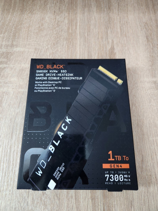 SSD WD_BLACK SN850X NVMe PCIe