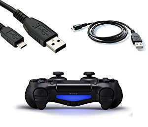 Cable Micro USB → Manettes PS4 & XBOX ONE
