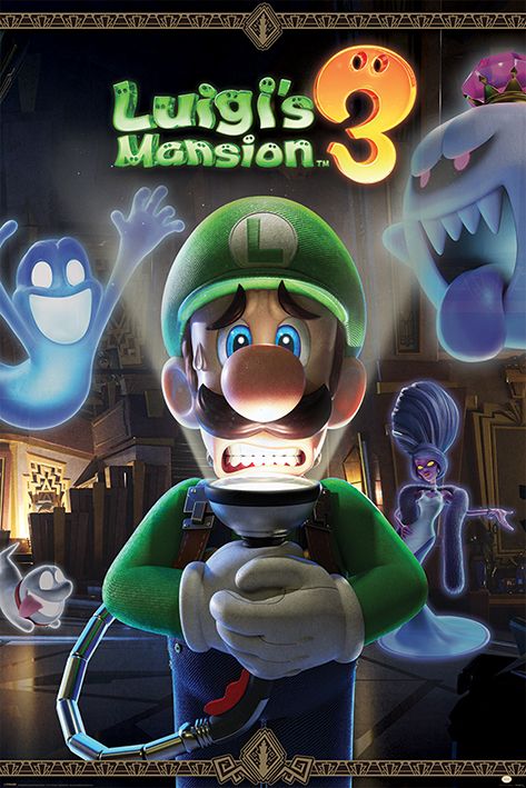 Luigi's Mansion 3 posters 61 x 91 cm