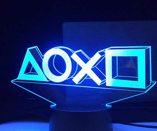 Lampe 3D Playstation Logo
