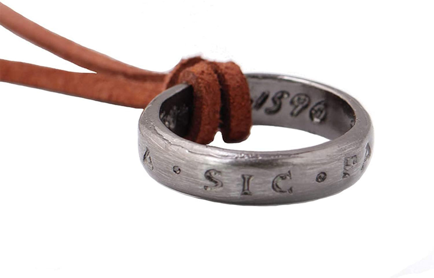 Chaine Uncharted Sir Francis Drake Ring Necklace