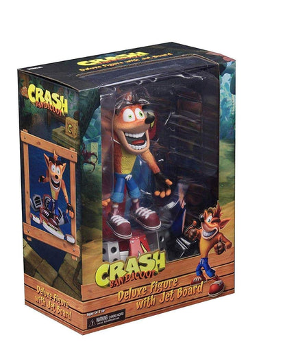 Figurine - Crash Bandicoot - Action Crash sur Overboard - 15 cm