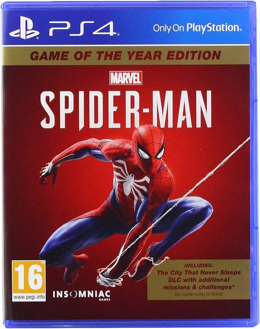 Spiderman (Game of The Year) PS4
