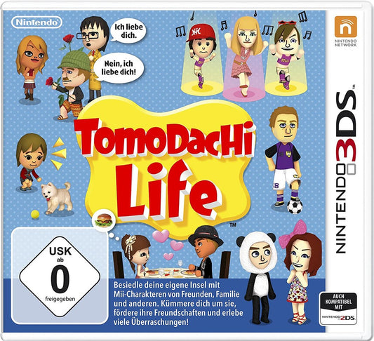 Cartouche Nintendo 3DS Tomodochi Life Occasion-♻️  Sans Boite