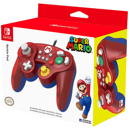Manette Nintendo Switch - HORI - Game Cube Style (Super Mario Version)