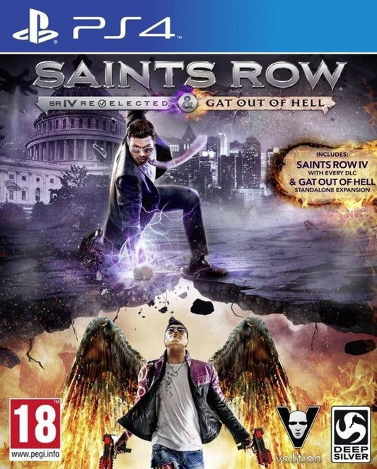 Saints Row IV Re-elected &amp; Saints Row: Gat Out of Hell (Ps4)