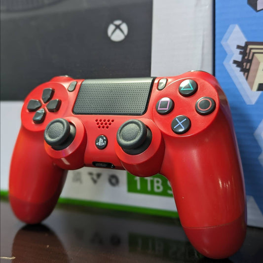 Manette Dualshock 4 PS4 Red Magma ♻️ Occasion