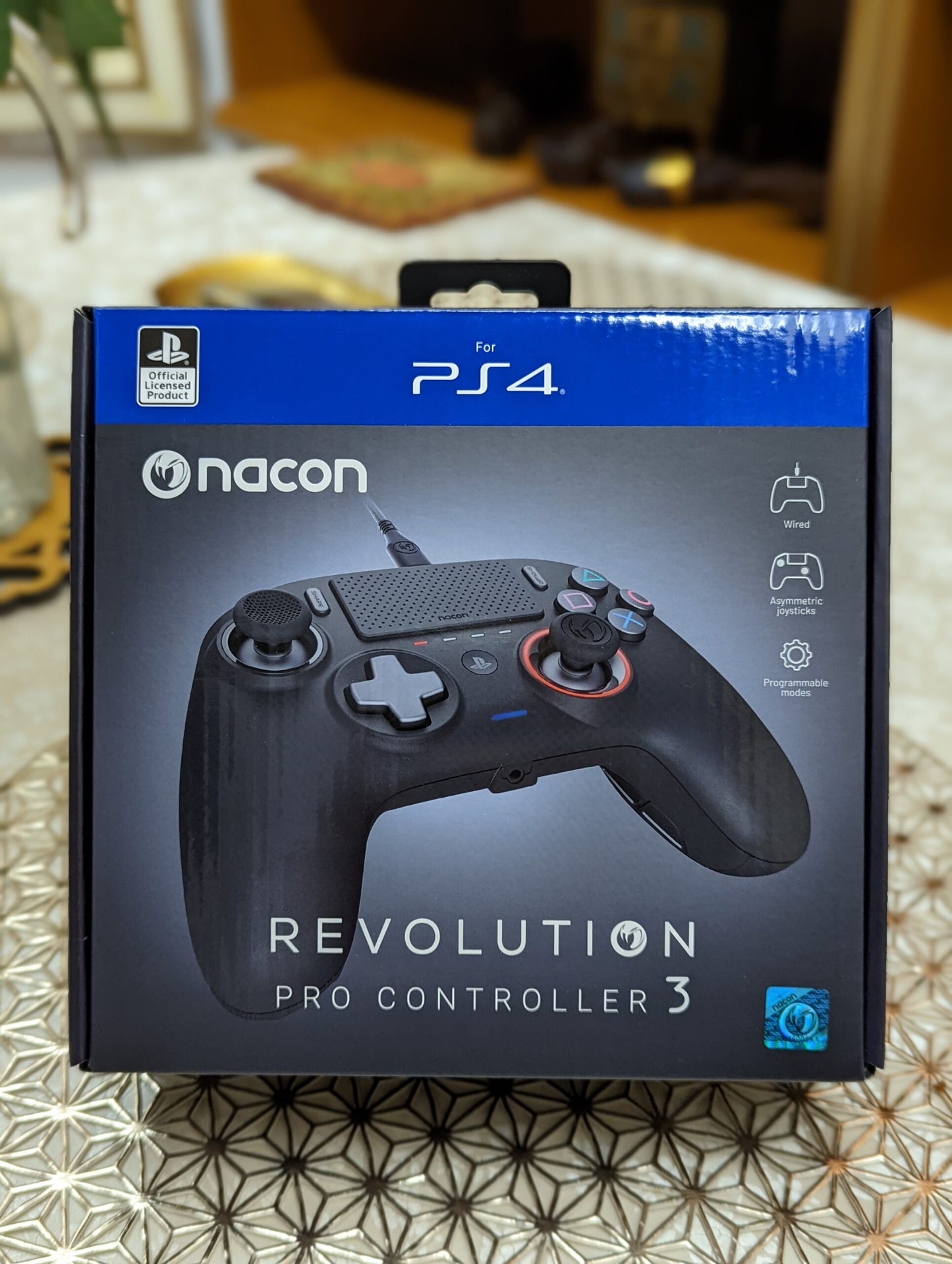 Manette Nacon Revolution Pro Controller 3 (PS4 & PC) Filaire