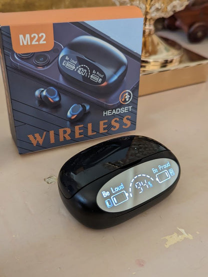 Ecouteurs Sans Fil Bluetooth M22  Wireless Airpods