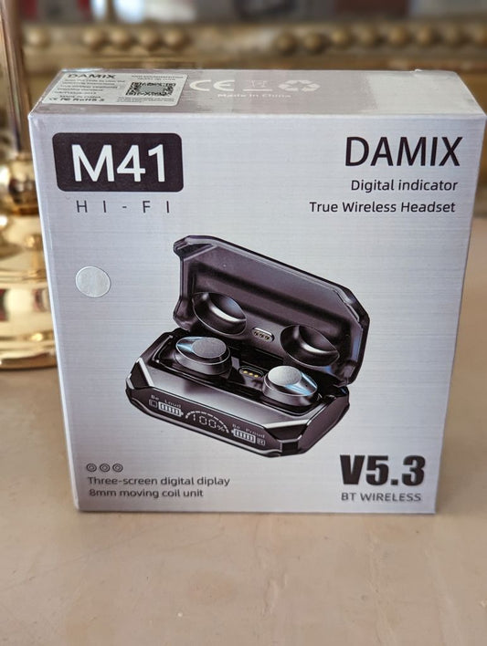 Ecouteurs Sans Fil Bluetooth Damix M41  Hi Fi /Hifi V5.3 Airpods