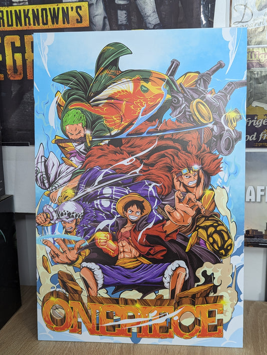 Plaque en Forex One Piece 30x40 cm