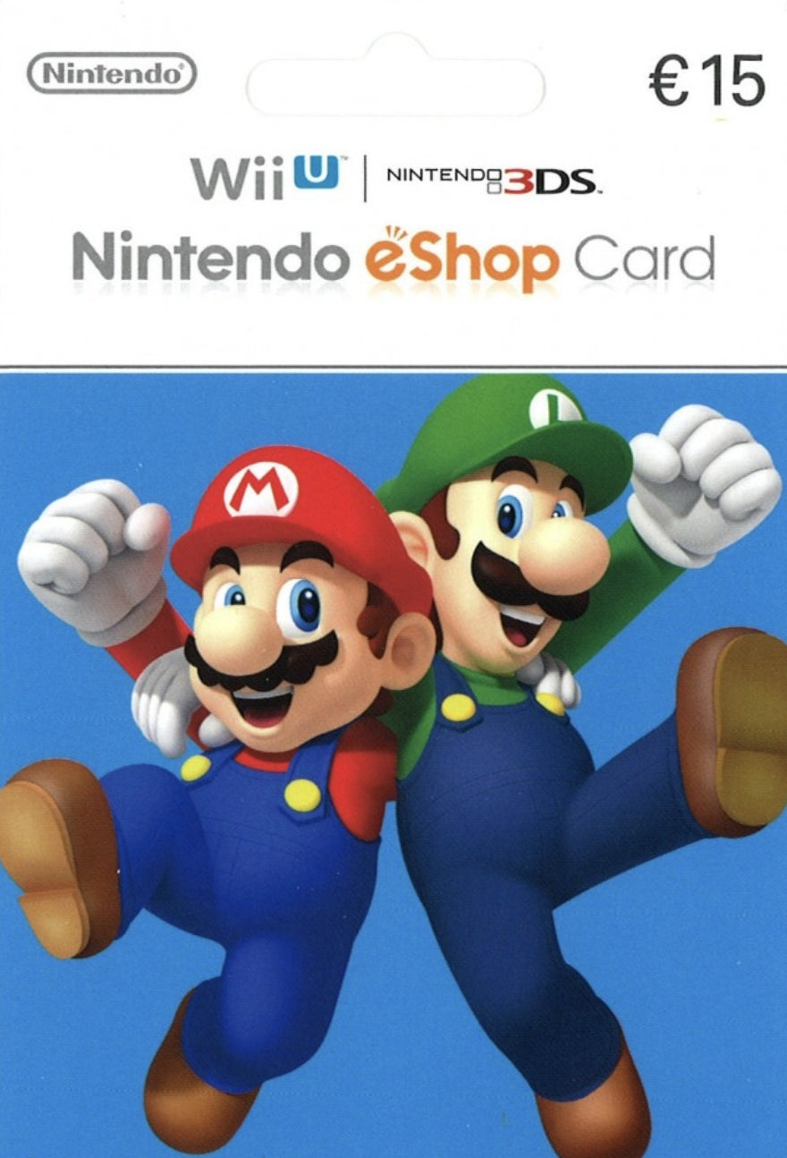 Acheter Carte Nintendo eShop 15€ Nintendo Eshop