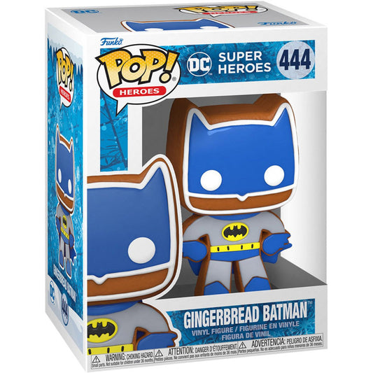 Figurine Funko POP Heroes DC Holiday Gingerbread Batman n°444
