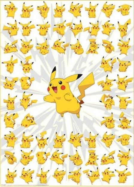 Poster Pokemon Pikachu 61x92 cm – Le Particulier