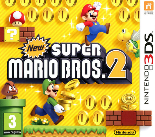 Cartouche Nintendo 3DS New Super Mario Bros 2 *Sans Boite*