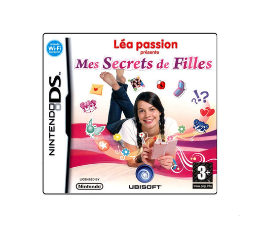 Cartouche Nintendo DS Lea Passion Mes Secrets De Filles *Sans Boite*