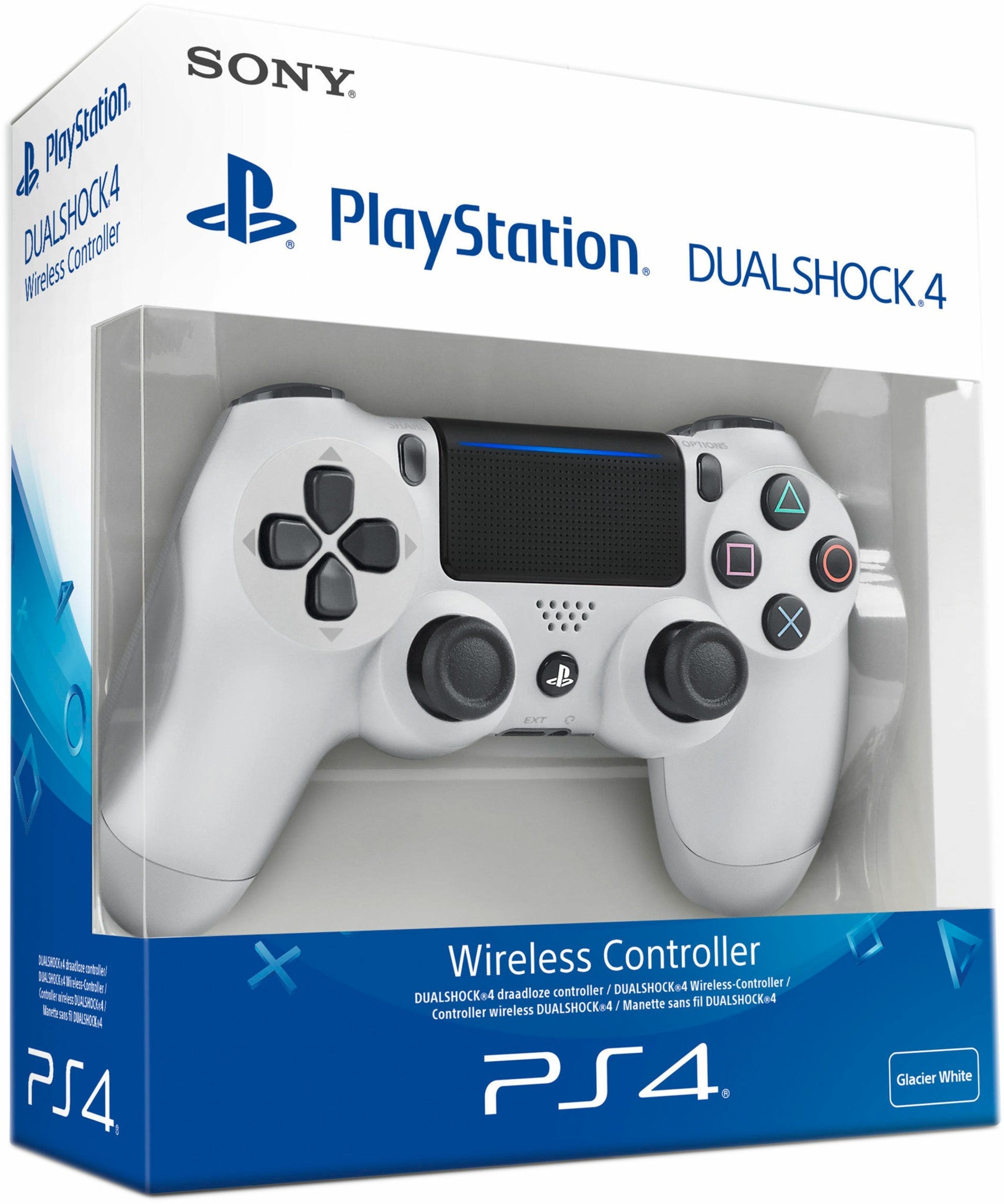Manette PS4 DualShock V2 Blanche / White – Le Particulier