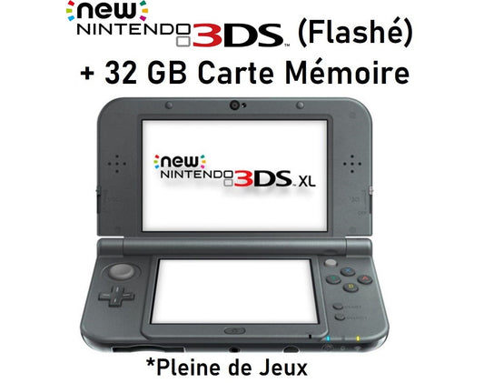 Nintendo New 3Ds Xl 32 Gb Flasher Occasion