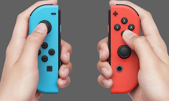 Manette JOYCON Nintendo Switch copie (Rouge/Bleu)