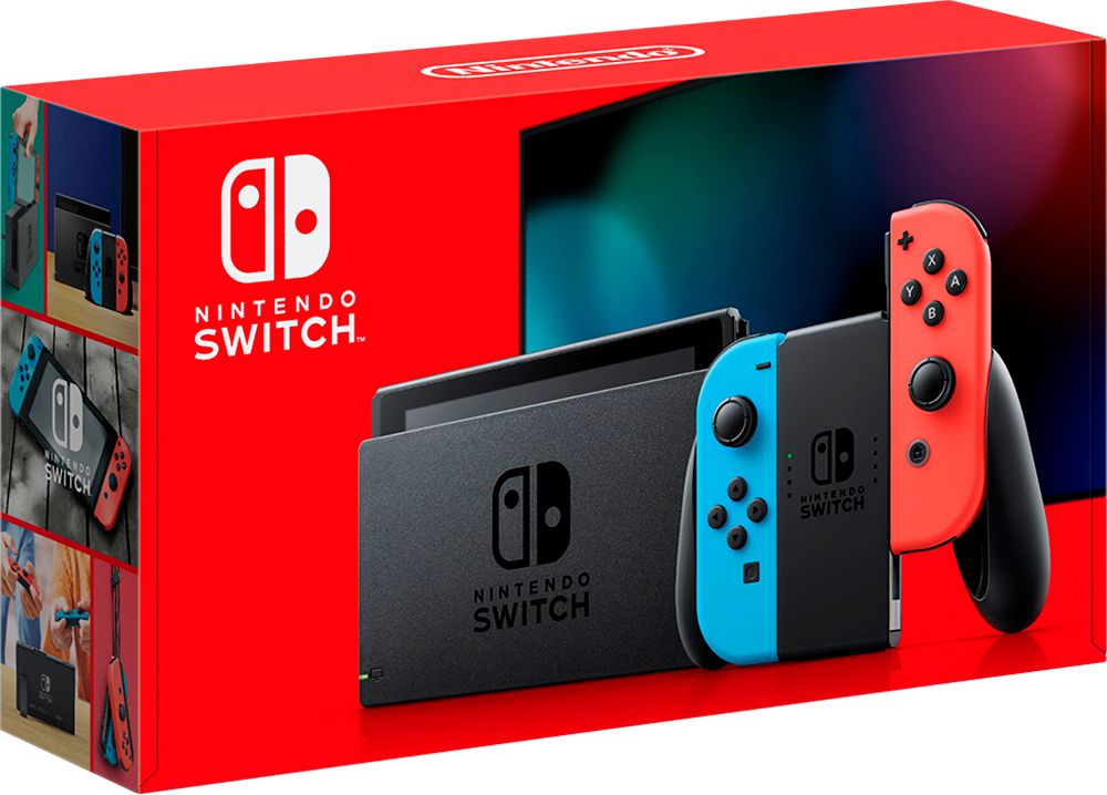 Nintendo Switch (Nouveau Model 2019) Boite Rouge