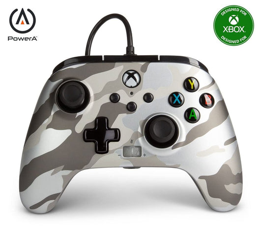 Manette Power A filaire pour Xbox Et PC Camouflage métallique Edition