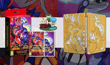 Pokémon Écarlate et Pokémon Violet Édition SteelBook