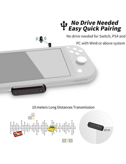 Adaptateur Casque Bluetooth PS4 / PC/ Nintendo Switch