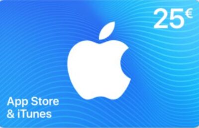 Carte App Store & iTunes de 25€