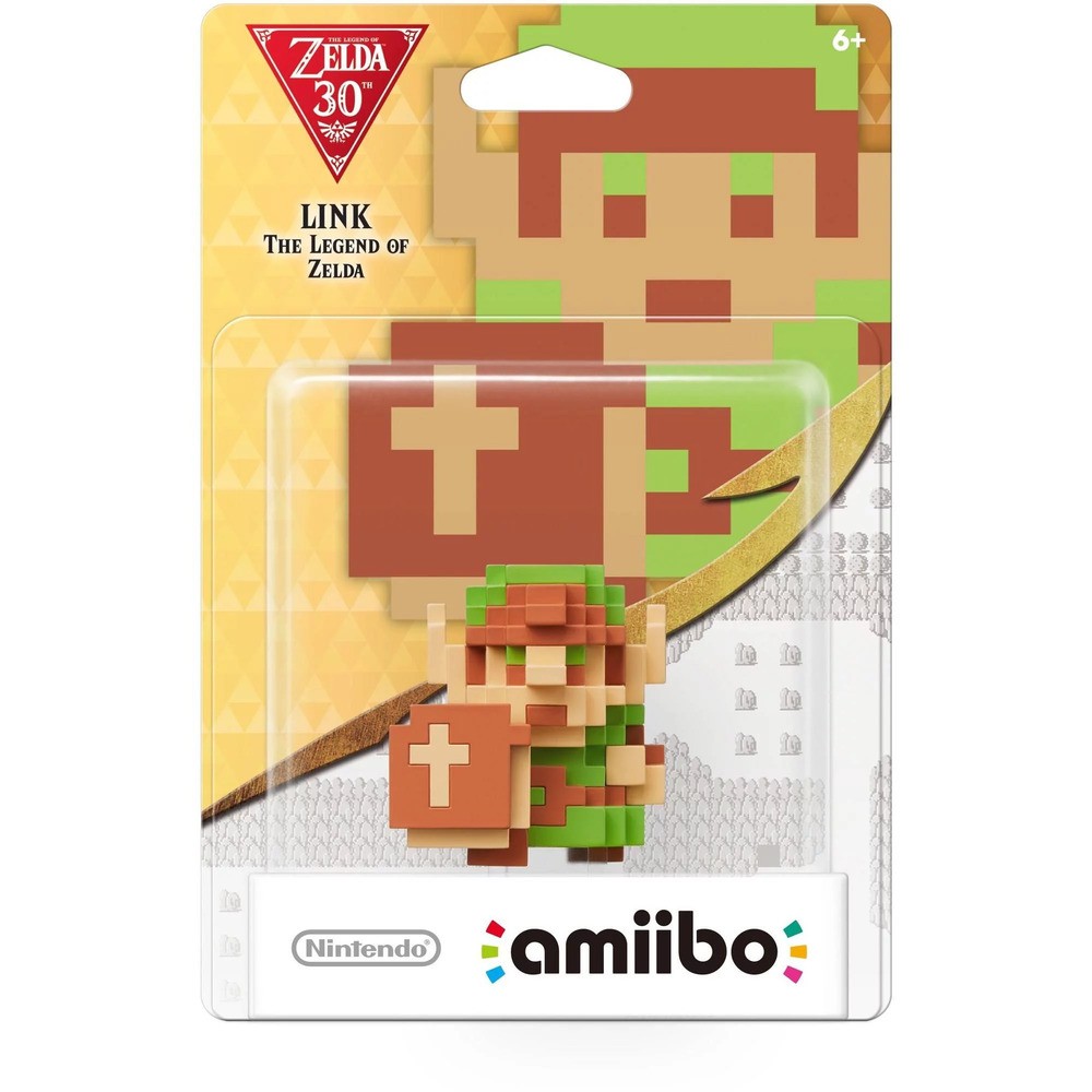 Amiibo The Legend Of Zelda Link (8-Bit Style)