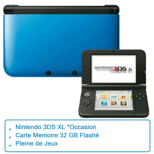 Nintendo 3DS XL - bleu /noir