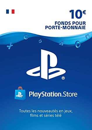 Carte Cadeau PlayStation 10€ | Compte PSN Français