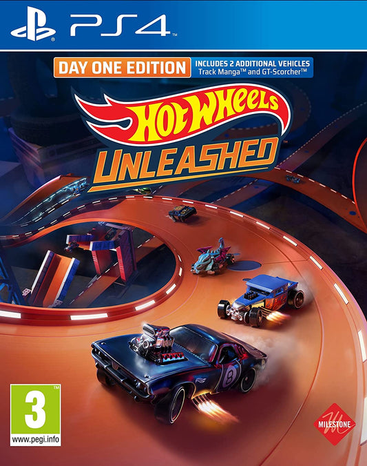 Hot Wheels Unleashed - Day One Edition PS4