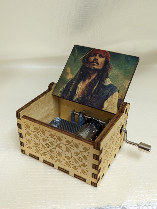 Boite a musique Davy Jones Music Box Pirate Caraïbes