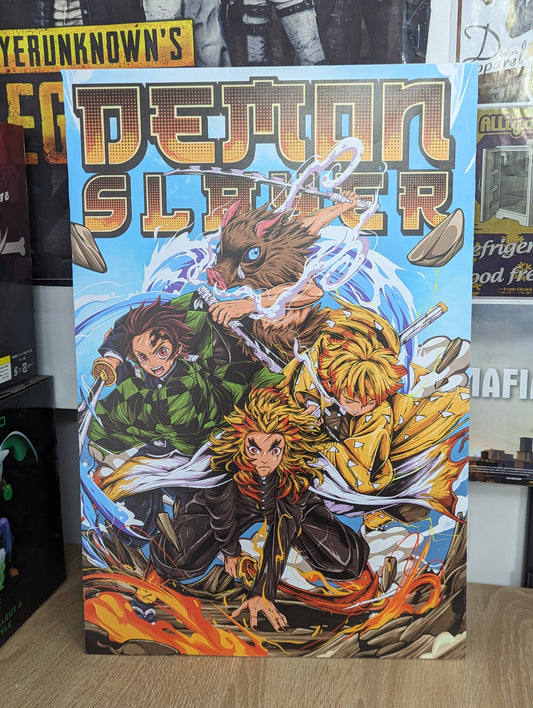 Plaque en Forex Demon Slayer 30x40 cm