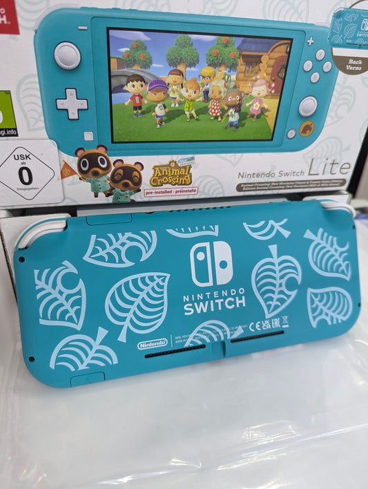 Console Nintendo Switch Lite Edition Animal Crossing