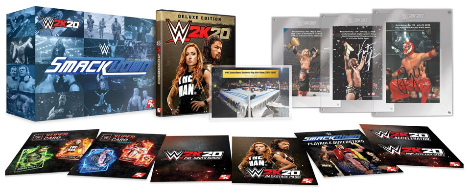 WWE 2k20 Smackdown 20th Anniversary Pack (Deluxe edition)
