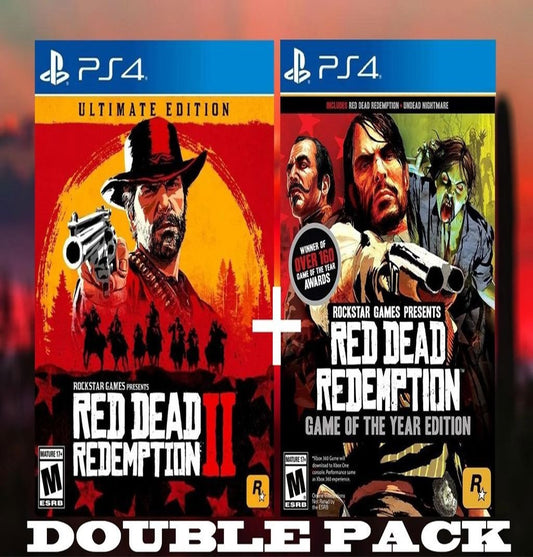 RED DEAD REDEMPTION 1 + 2 (DOUBLE PACK)