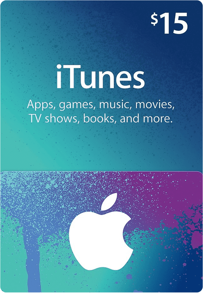 Carte Gift Apple iTunes Store 15$ (USA)