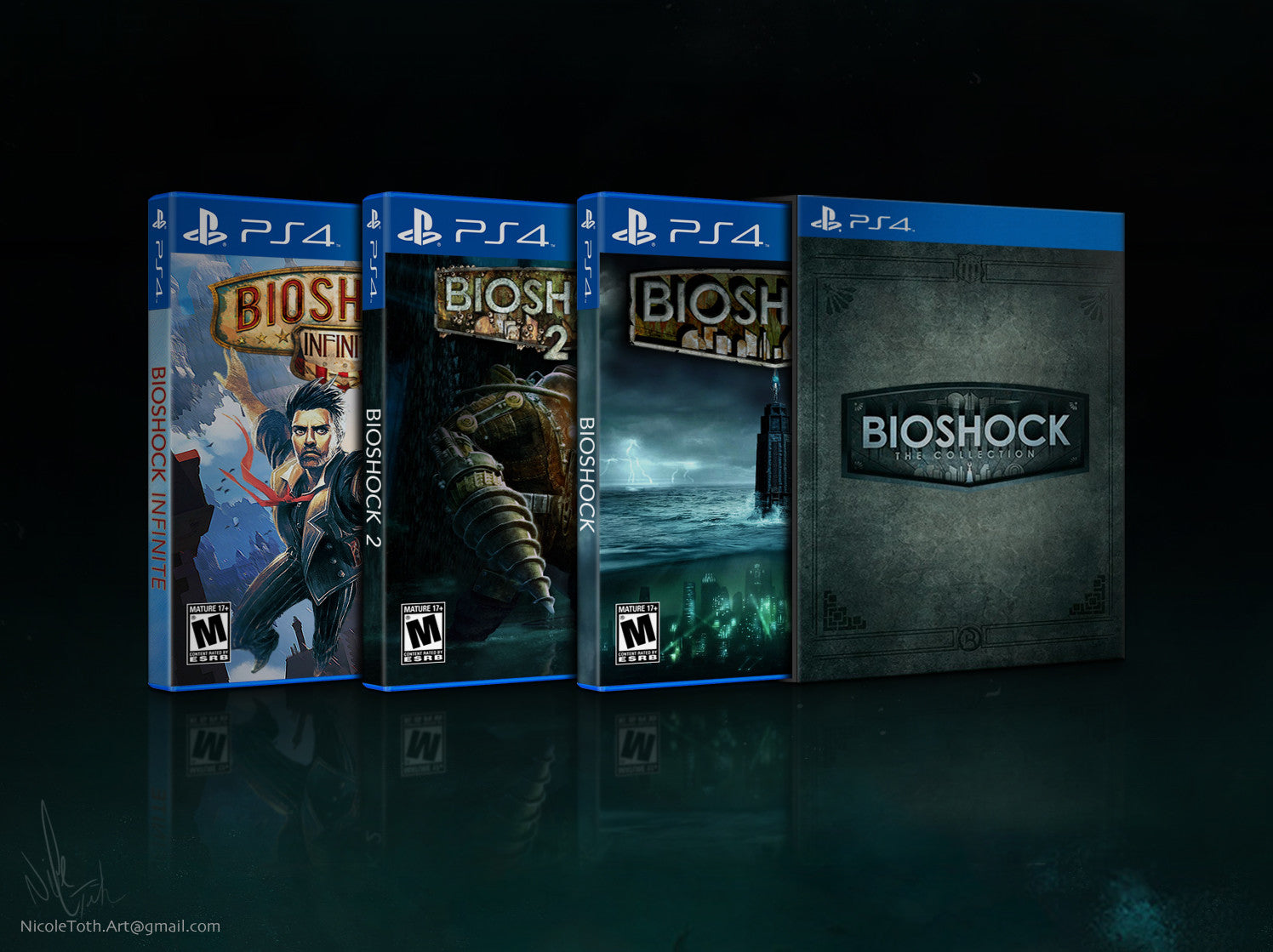 Bioshock Storage Box BIOSHOCK COLLECTION (PS4) – Le Particulier