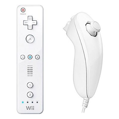Manette Wii mote avec Manette Nunchuk Wii